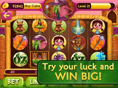 Slots Wizard of Oz Screenshot3