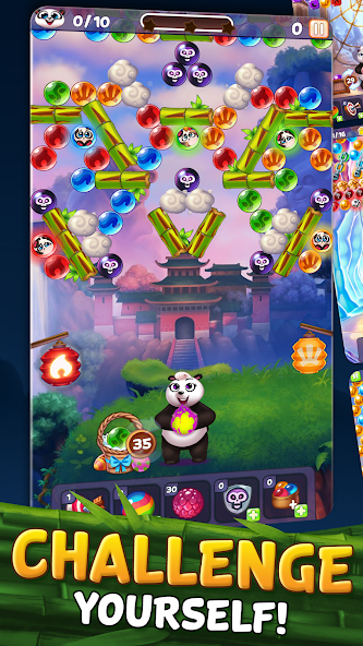 Bubble Shooter: Panda Pop! Mod Screenshot4