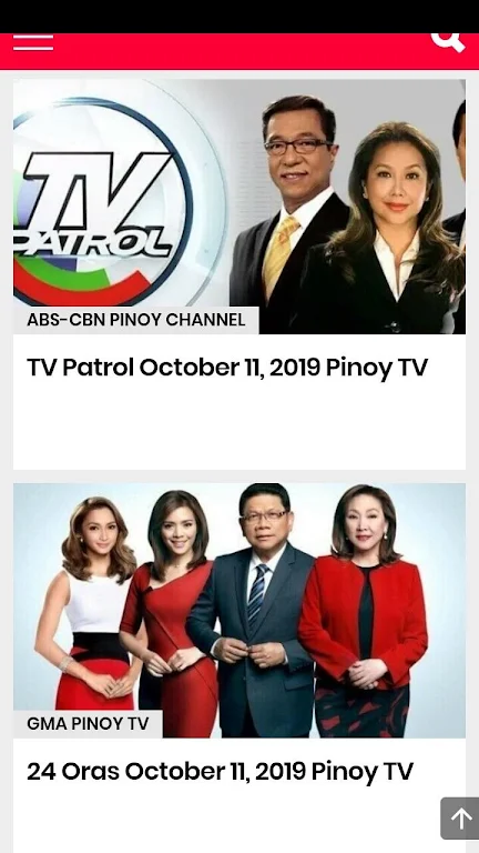 Pinoy TV - The Latest Filipino Shows Screenshot4