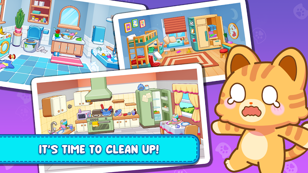 My Love Cats: Care and Clean Mod Screenshot4