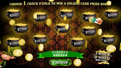 Crock O'Gold Rainbow Leprechaun's Luck Slots FREE Screenshot5