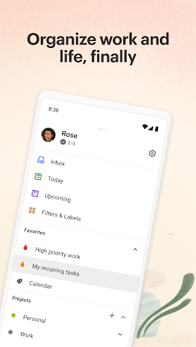 Todoist: to-do list & planner Mod Screenshot1