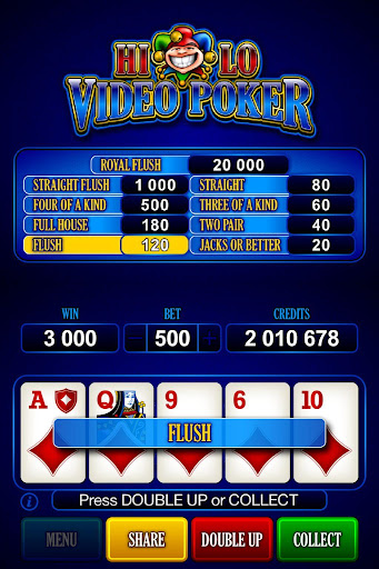 HiLo Video Poker Screenshot4