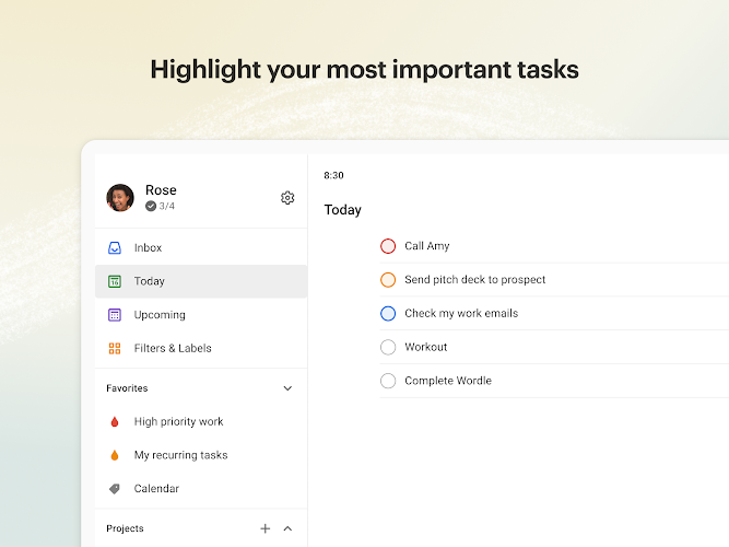 Todoist: to-do list & planner Mod Screenshot9