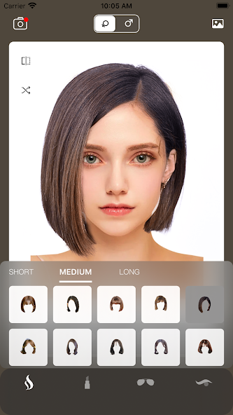 Hairstyle Try On: Bangs & Wigs Mod Screenshot2