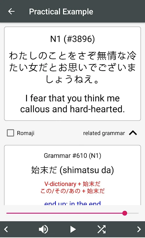 Japanese Grammar Handbook Mod Screenshot2