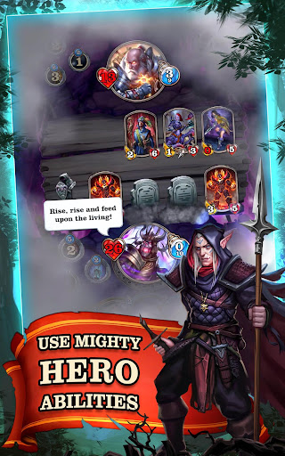 Mighty Heroes: Multiplayer PvP Card Battles Screenshot1