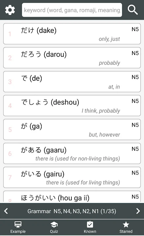 Japanese Grammar Handbook Mod Screenshot4