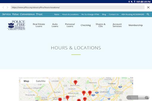 PFFCU Mobile Banking Screenshot1