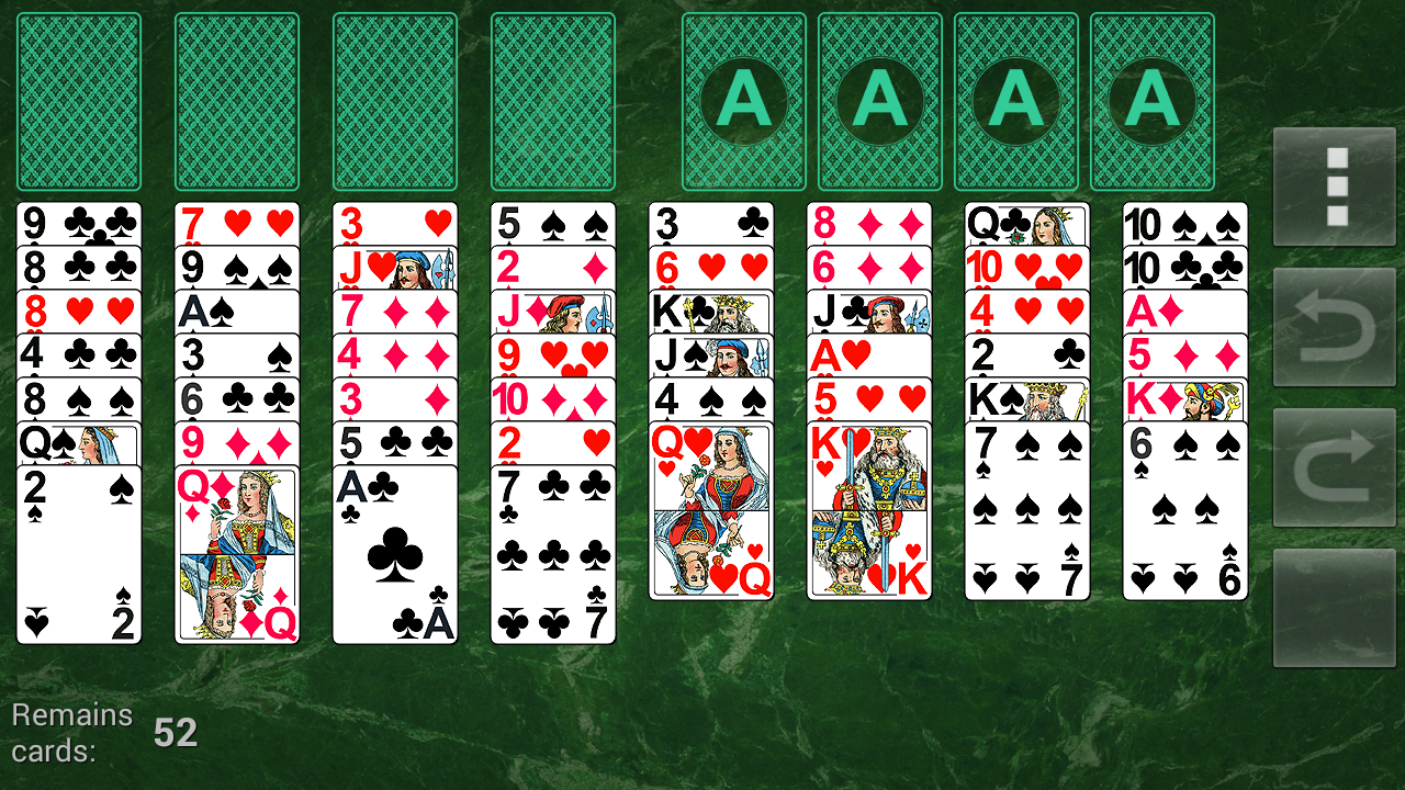 Solitaire-Spider-FreeСell Screenshot2