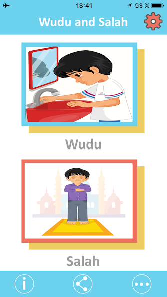 Muslim kids guide Salah & Wudu Mod Screenshot1