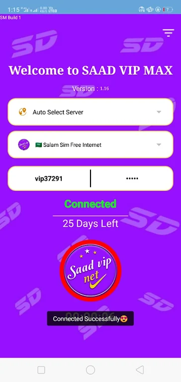 Saad Vip 5g Vpn Screenshot1