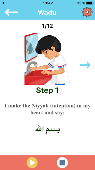 Muslim kids guide Salah & Wudu Mod Screenshot2