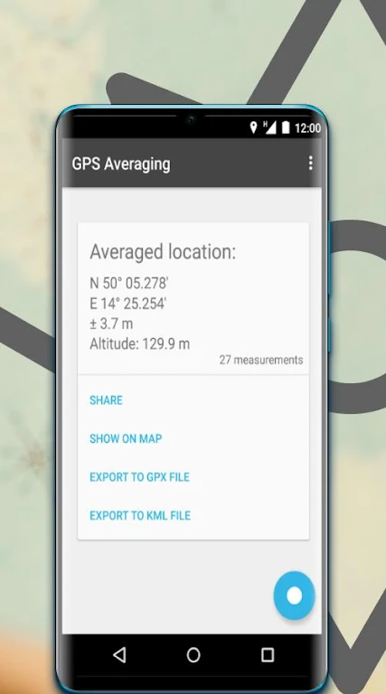 GPS Averaging Mod Screenshot2