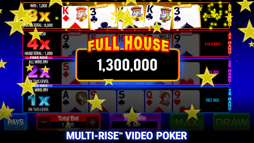 Ruby Seven Video Poker Screenshot1