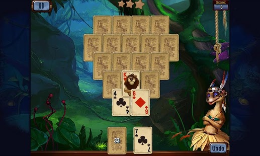 Rainforest Solitaire Free Screenshot2