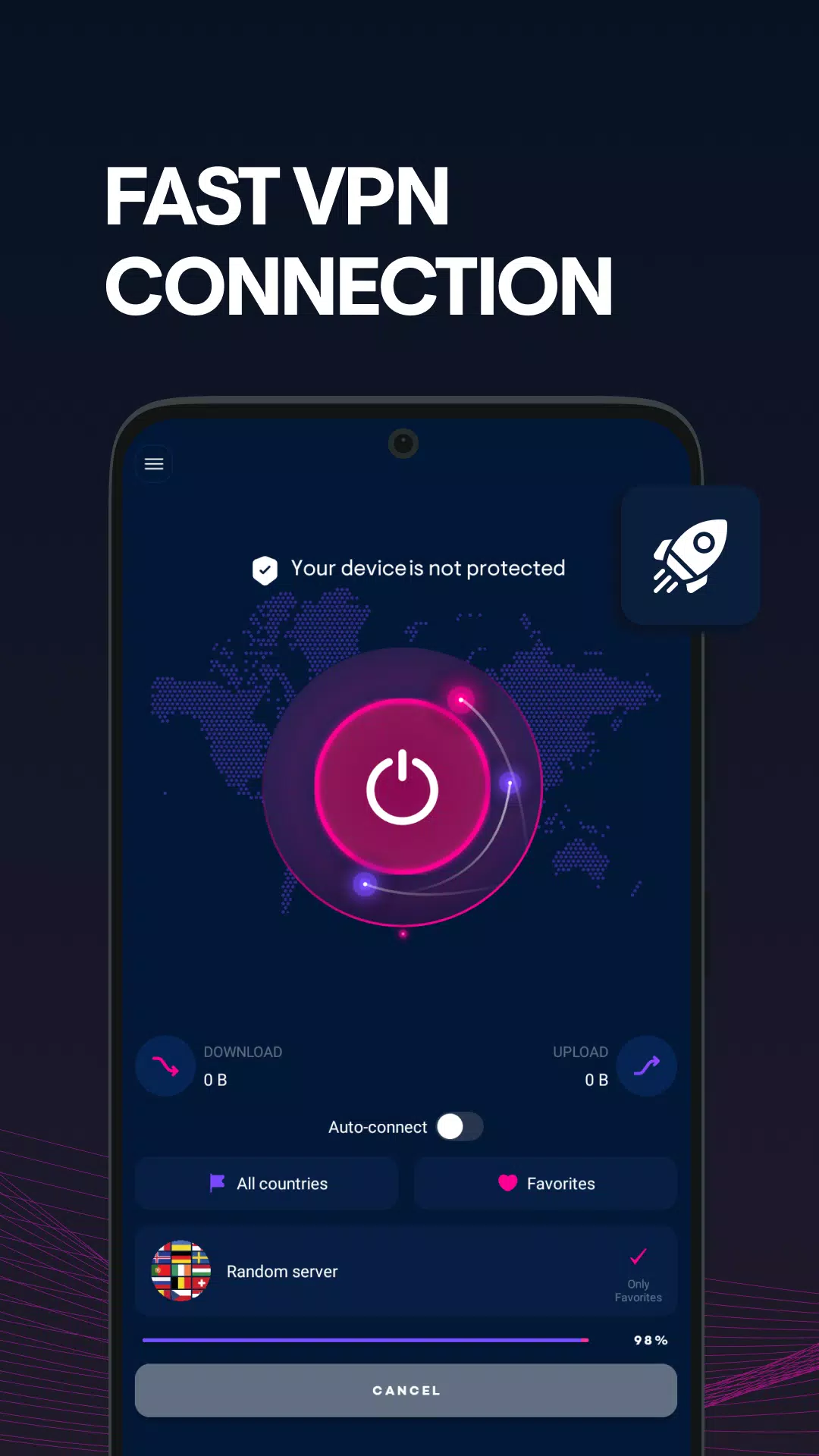 DEX VPN - Fast and Secure VPN Screenshot2