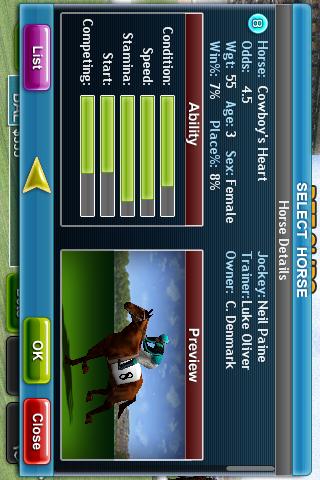 Virtual Horse Racing 3D Screenshot2