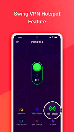 Swing VPN - Fast VPN Screenshot1