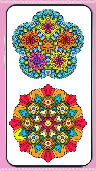 Mandala Color by Number Book Mod Screenshot3