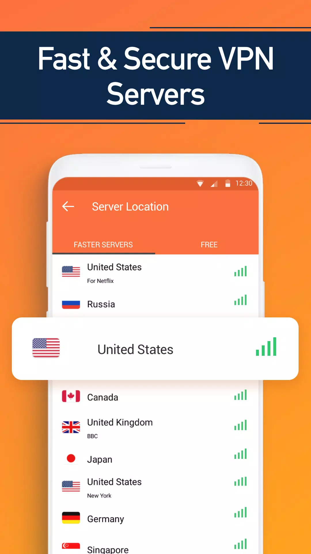 Turbo VPN – Unlimited Free VPN Screenshot2