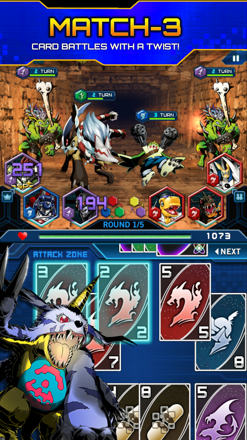 Digimon Heroes! Screenshot2