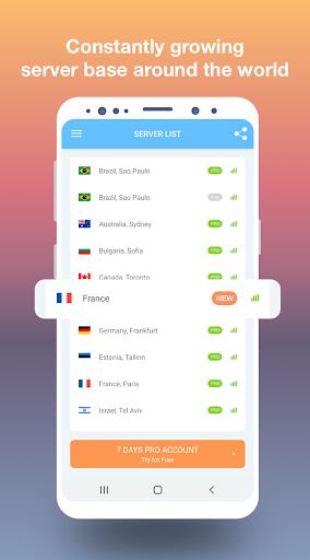 VPN Brazil - get free Brazilian IP Screenshot4