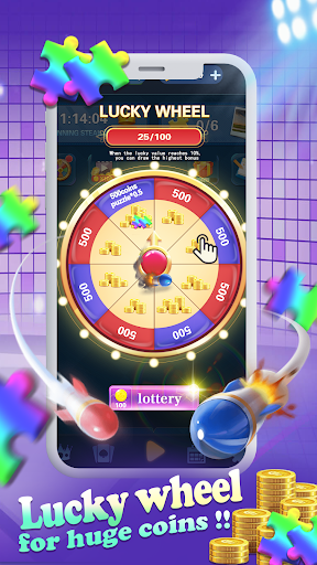 Solitaire  JigSaw Screenshot3