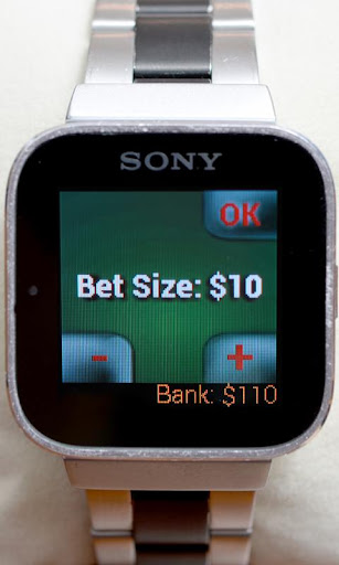 Blackjack for SmartWatch Screenshot1