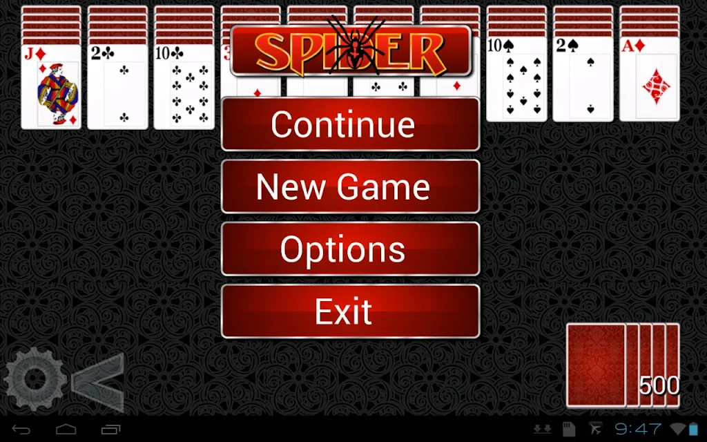 Spider Solitaire HD 2 Screenshot2