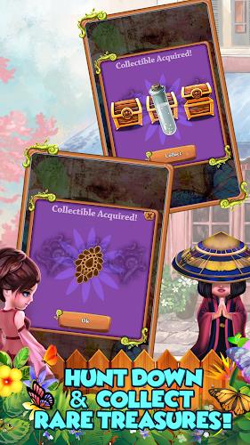 Mahjong Gardens: Butterfly World Screenshot1