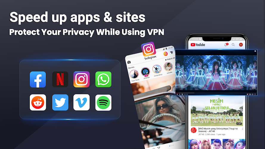 Free Lemon VPN - Surf safely, Boost apps&sites Screenshot3