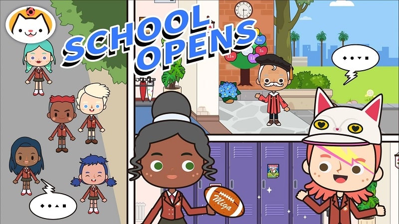 Miga Town: My School Screenshot1