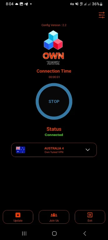OWN TUNNEL VPN Screenshot1