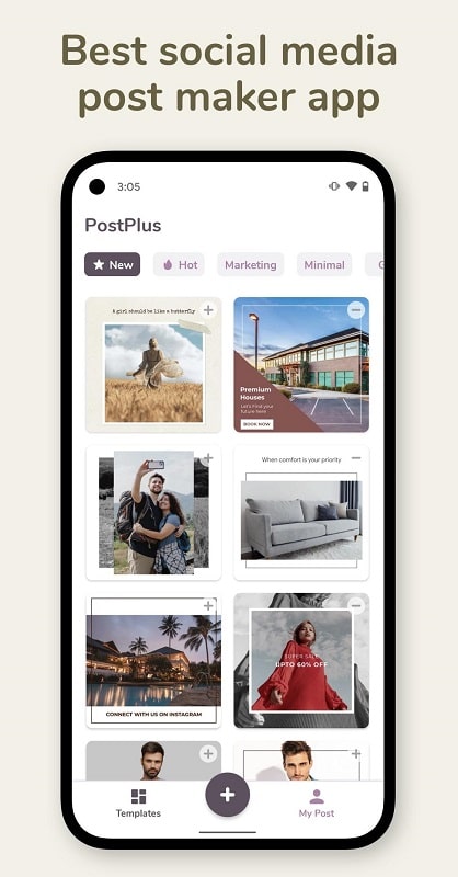 Post Maker – PostPlus Screenshot1