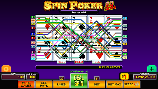 Video Poker Multi Hand Casino Screenshot2