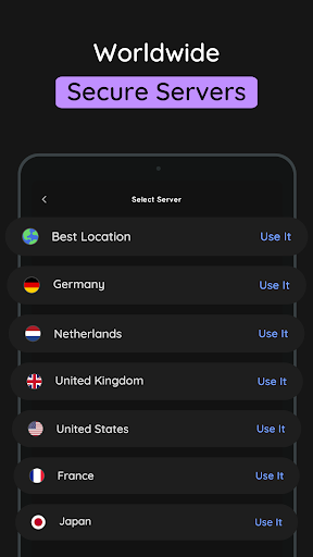 Hyper VPN | Fast & Secure Free VPN Screenshot2