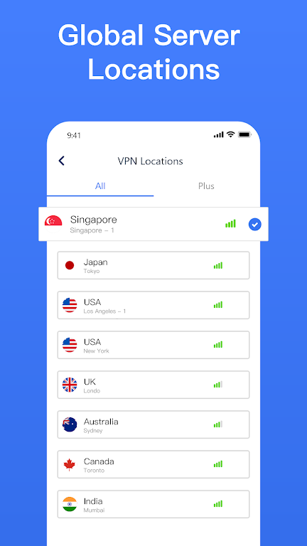 GoingVPN - Free & Unlimited VPN Proxy Screenshot2