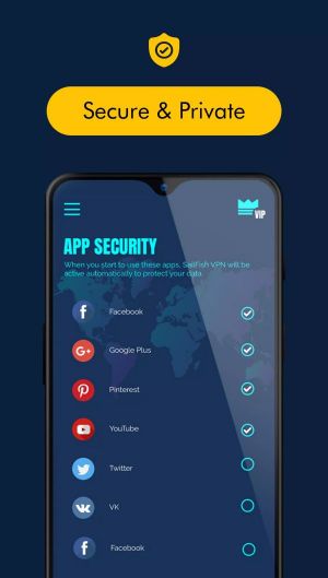 SailFish VPN - Super Fast VPN Proxy & Secure VPN Screenshot3