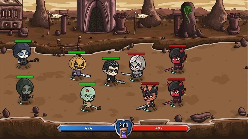 Heroes Battle Raid Screenshot2