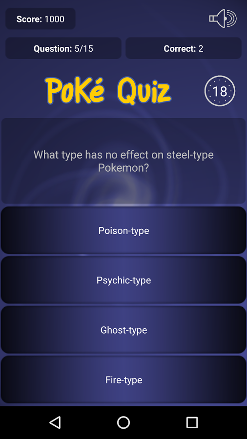 Trivia for Poke - I generation Screenshot4