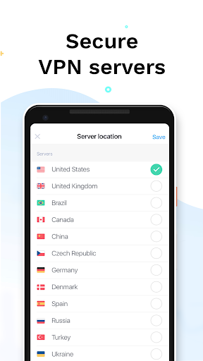 Turbo Jet - Free Secure VPN Proxy & Privacy Screenshot3