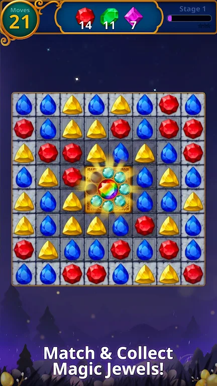 Jewels Magic: Mystery Match3 Screenshot2