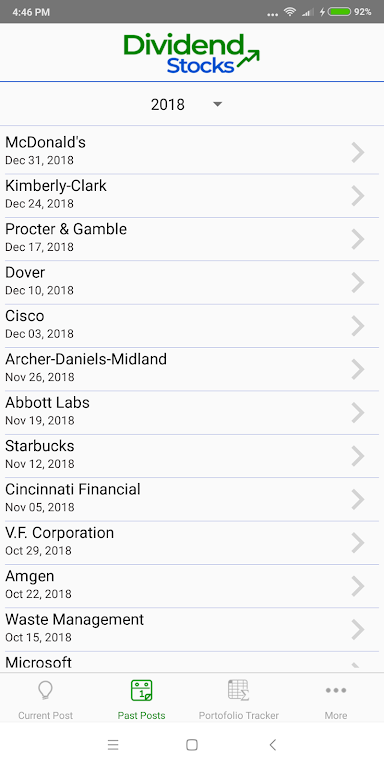 Dividend Stocks Mod Screenshot2