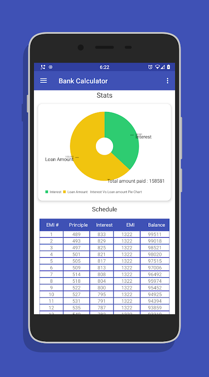 EMI, FD, RD - Bank Calculator Screenshot3