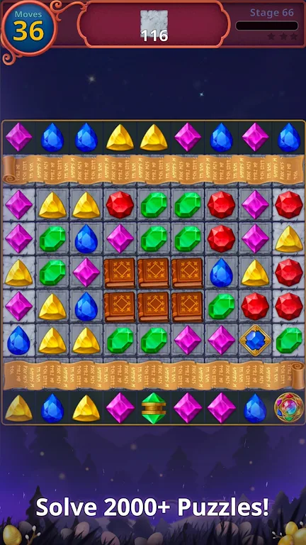 Jewels Magic: Mystery Match3 Screenshot1