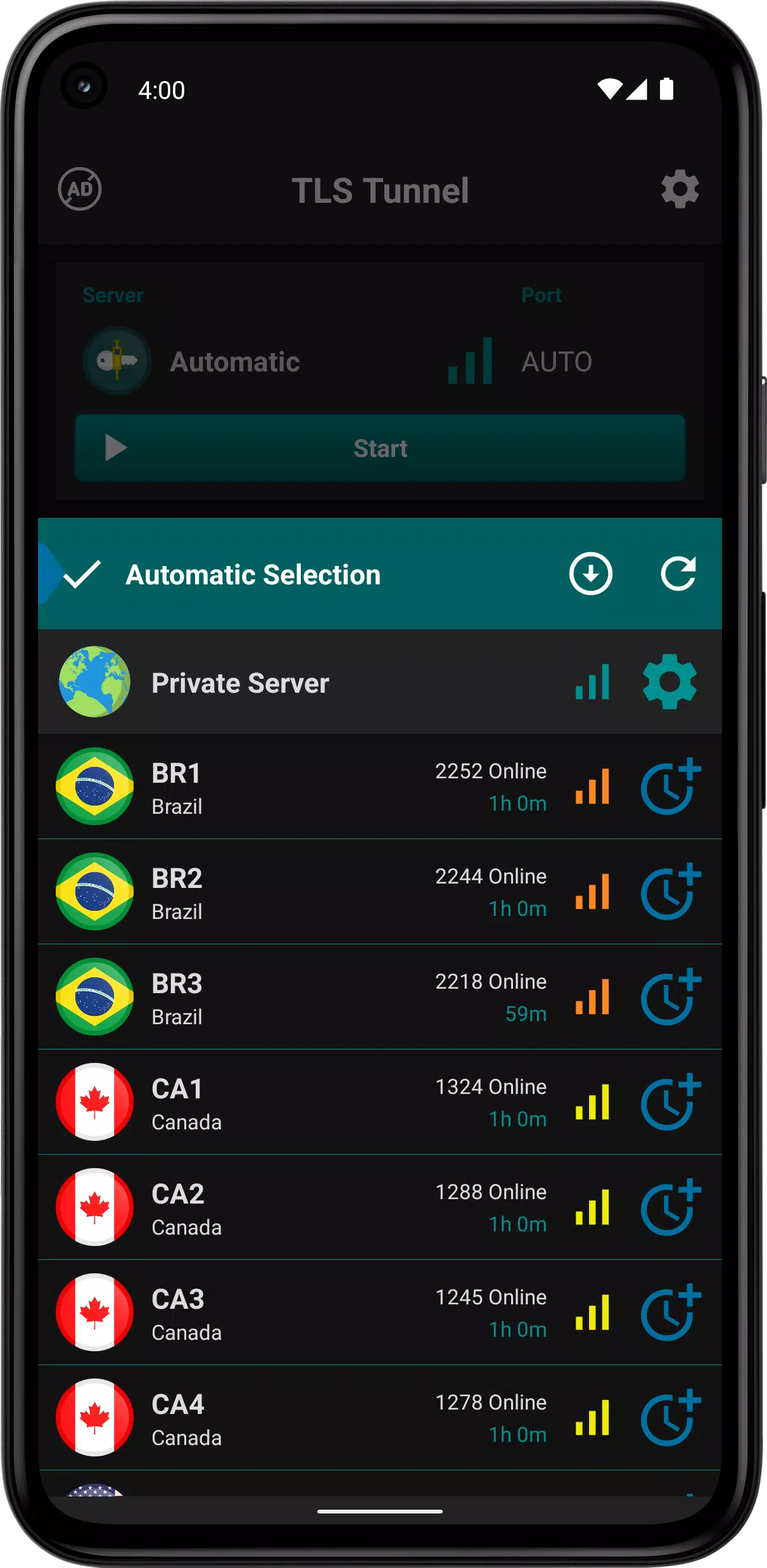 TLS Tunnel - Free VPN for Injection Screenshot1