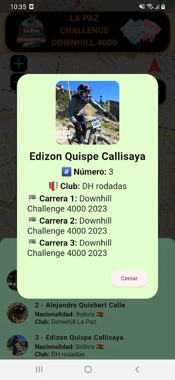 LA PAZ CHALLENGE DOWNHILL 4000 Screenshot3