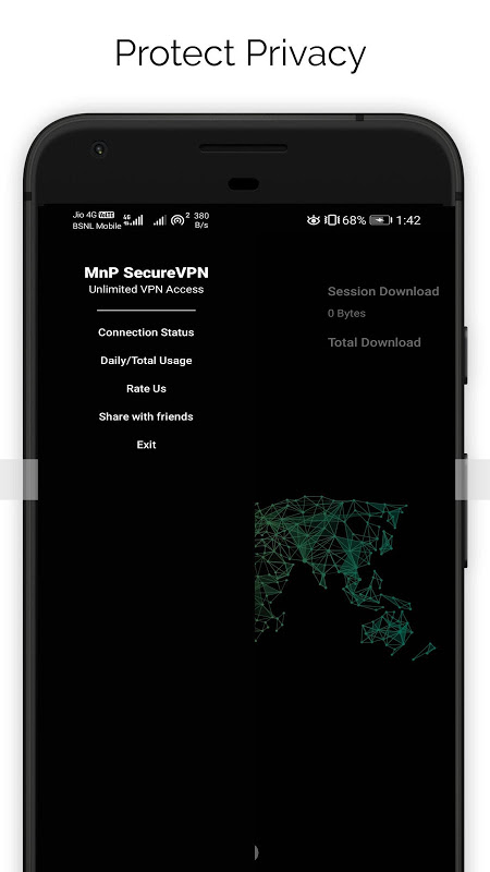 MnP SecureVPN: Free Unlimited VPN & Ultra Secure Screenshot3