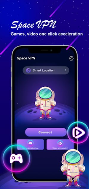 Space VPN - Fast Proxy Screenshot1